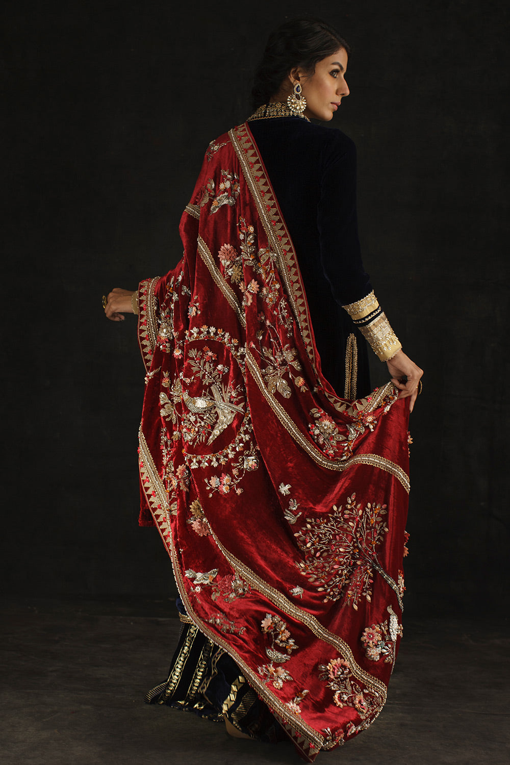 Mn-07'20-Fo-S-41-Blue Chaddar
