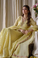 Lemon Rose Peshwas With Dupatta
