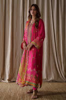 Crimson Festive With Dupatta And Pants