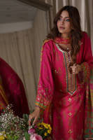 Crimson Festive With Dupatta And Pants