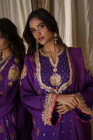 Purple Festive With Pants And Dupatta