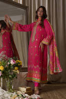 Crimson Festive With Dupatta And Pants