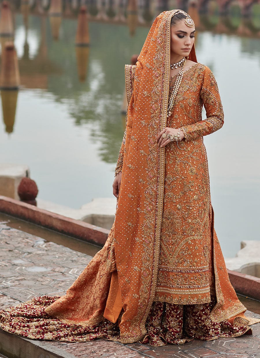 Shalimar Burnt Orange Bridal