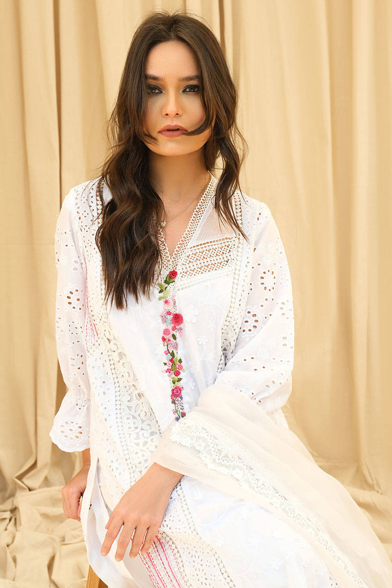 White Patchwork