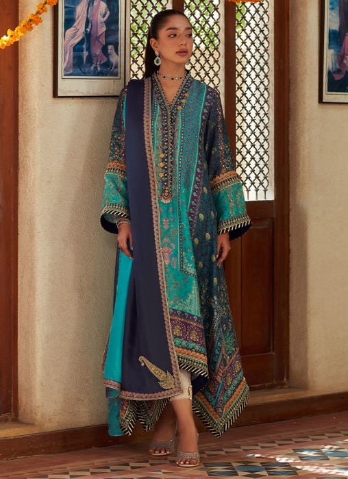 Teresa Ombre Shirt And Dupatta