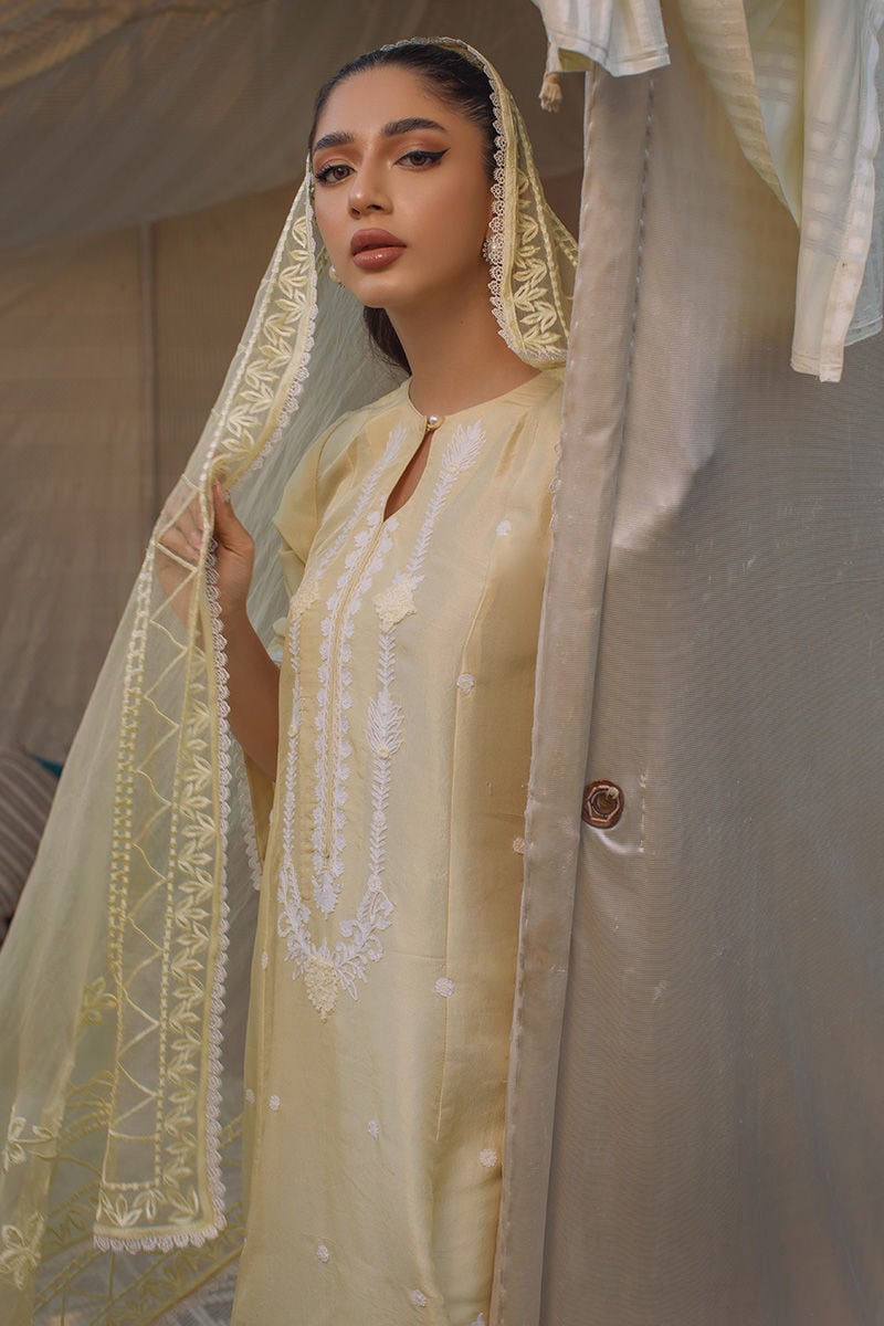 Sorbet Elegance Shirt and Dupatta