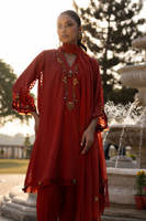 Rust Tribal With Shalwar