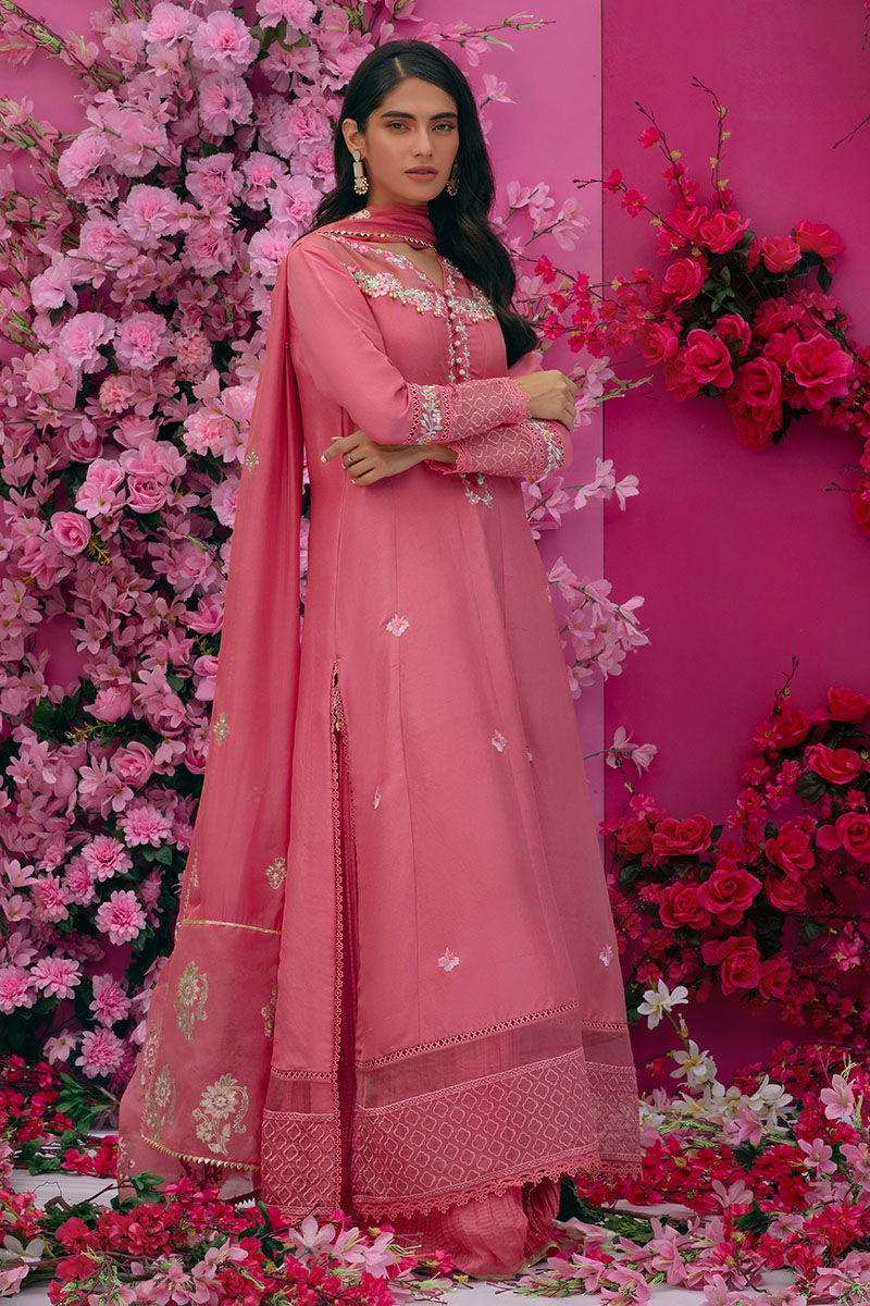 Luxe Blooms Kalidaar and Dupatta