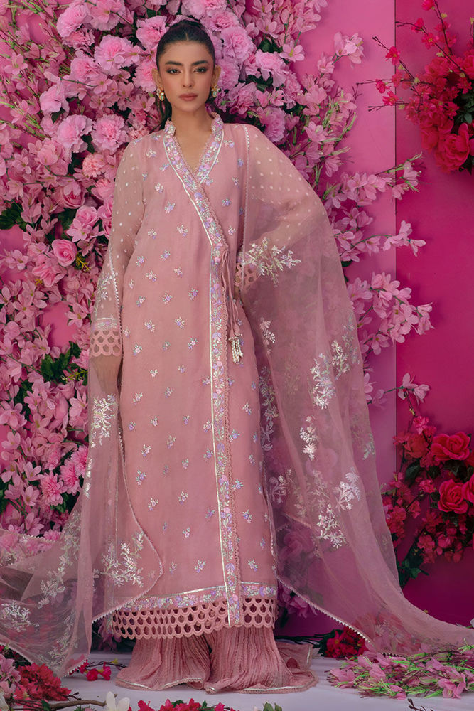 Fleur de Luxe Angrakha and Dupatta
