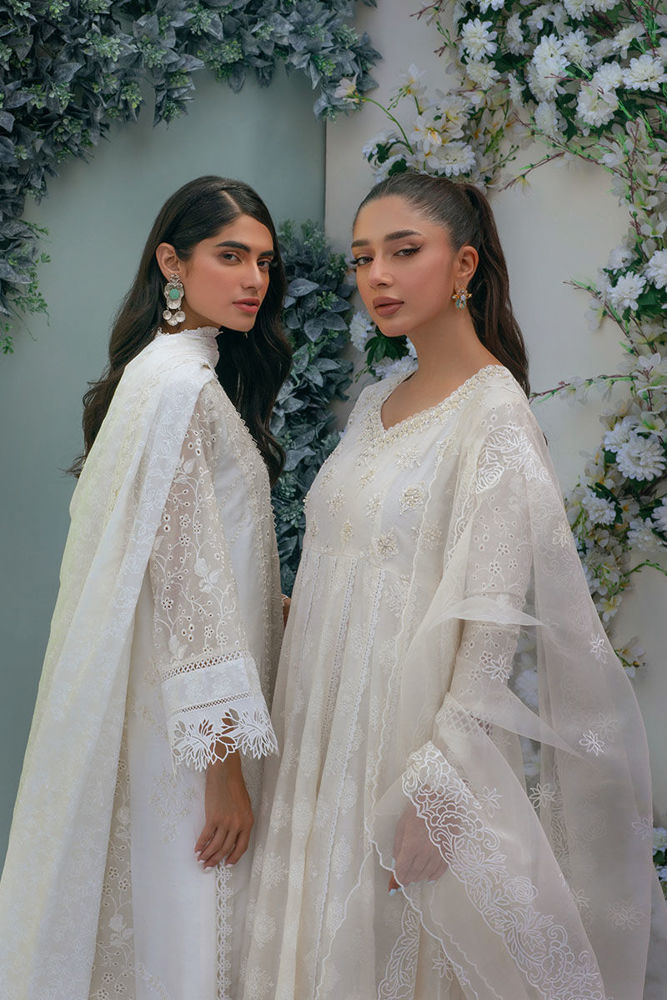 Pearlescent Serenade Kalidaar and Dupatta