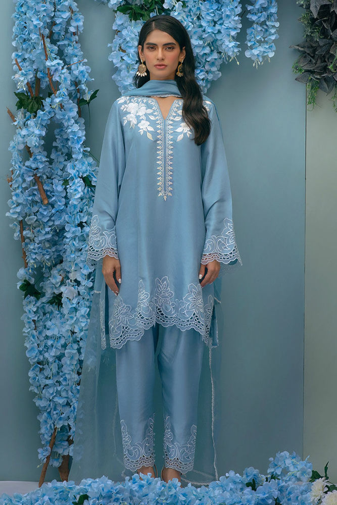 Periwinkle Dream Shirt and Dupatta