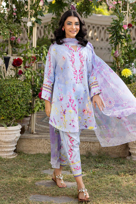 Check Print Khaddar