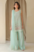 Aqua June with Dupatta and Shalwar