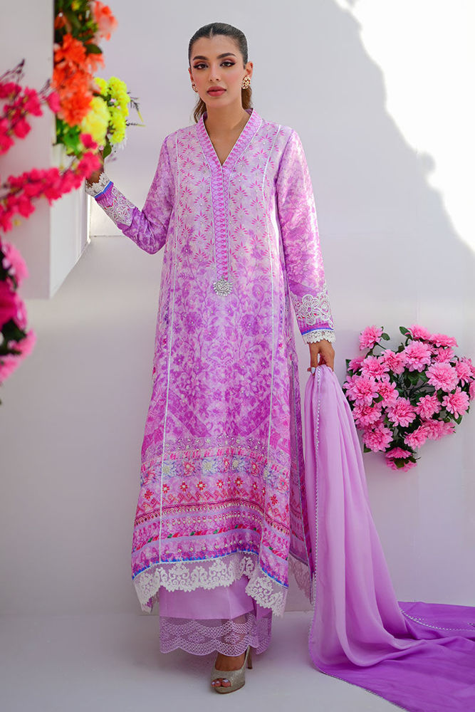 AJPL-15 PRINTED ARABIC LAWN 3 PCS