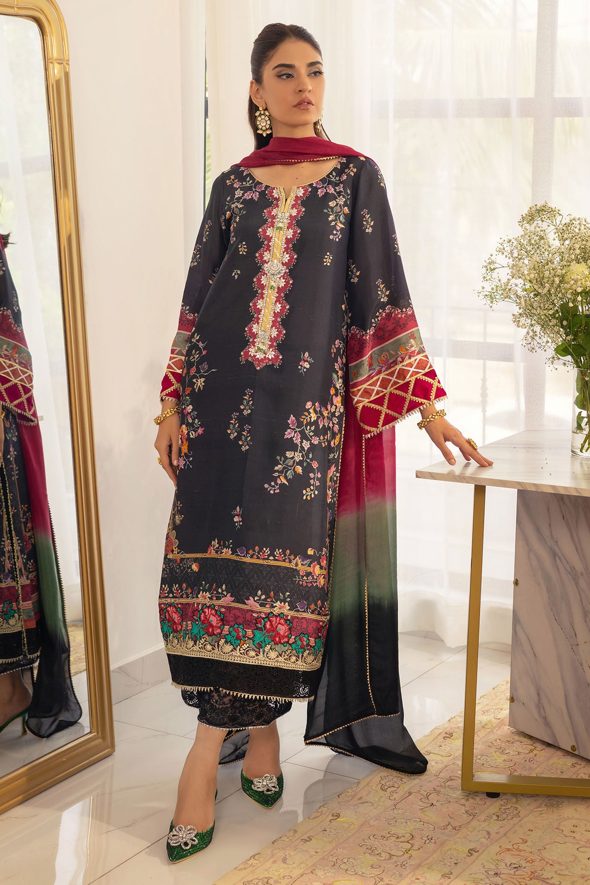 Banira - Shirt and Dupatta