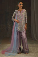 Moonstone Shirt with Farshi Shalwar