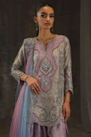 Moonstone Shirt with Farshi Shalwar