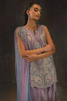 Moonstone Shirt with Farshi Shalwar