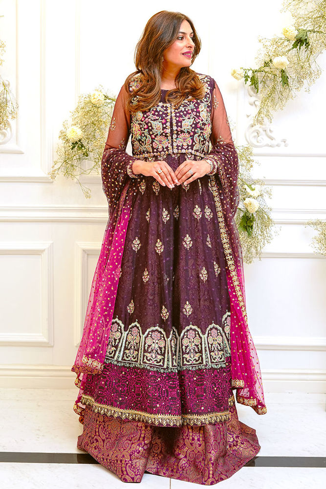 AJRN-10 EMBROIDERED LAWN SILK 3 PCS