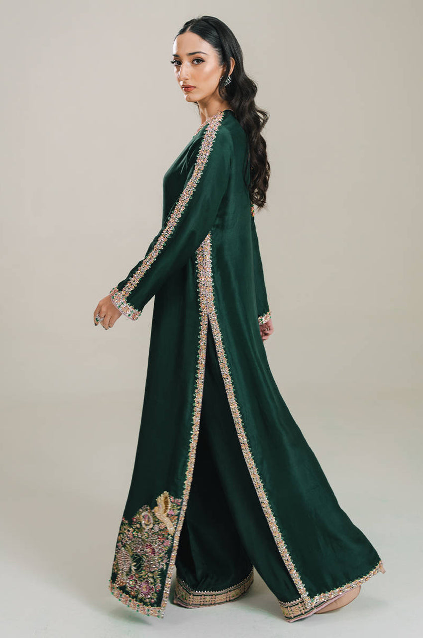 Lila In Silk (Green)