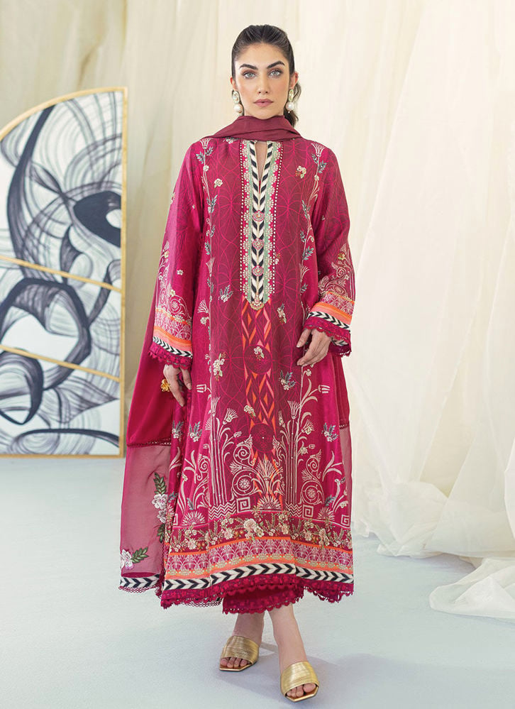 Charlize Scarlett Shirt And Dupatta