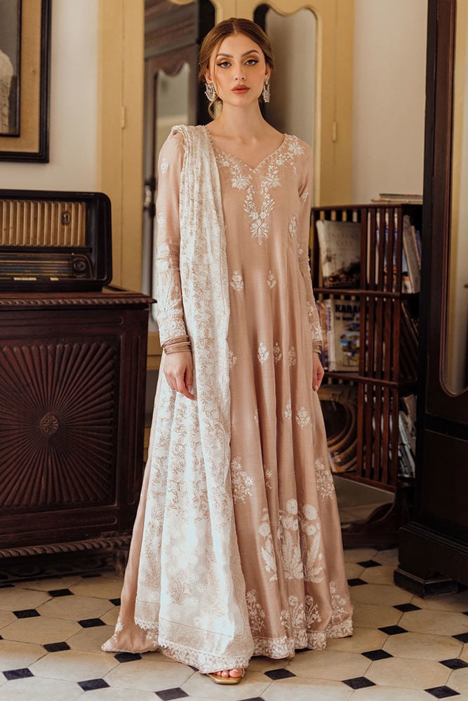Hanam Kalidaar and Dupatta With Pants
