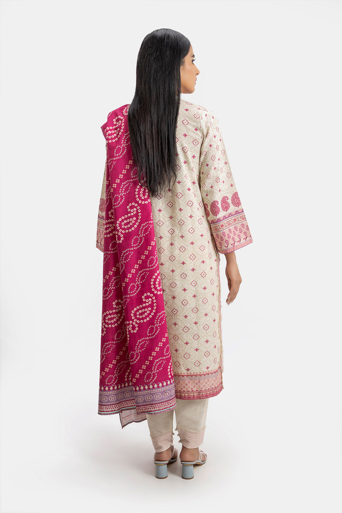 Printed Khaddar - 3 Piece