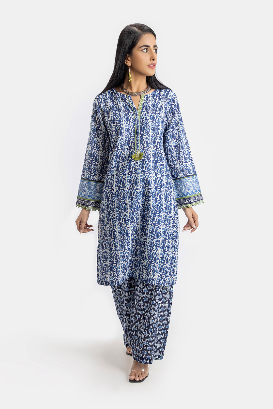 Printed Khaddar - 2 Piece
