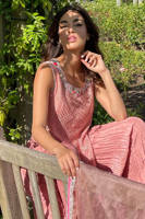 Pink Sparkle with Dupatta