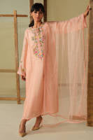 Peach Blossom Shirt with Pants