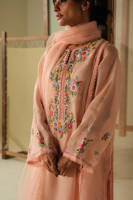 Peach Blossom Shirt with Pants