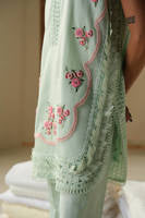 Aqua Rose Shirt With Pants