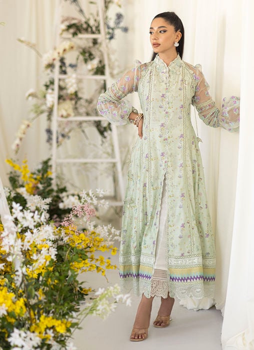 Mona Mauve Shirt And Dupatta