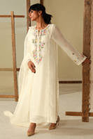 Peach Blossom In White