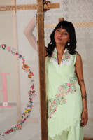 Gardenia In Mint Green