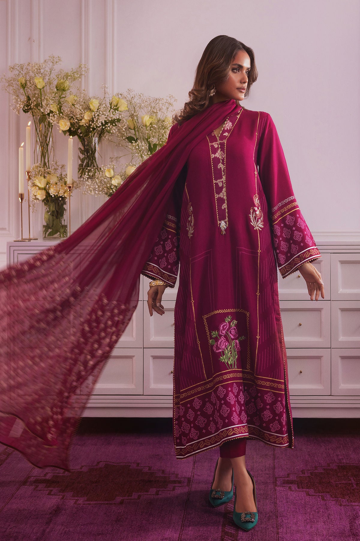 Adah (Shirt, Dupatta & Pants)