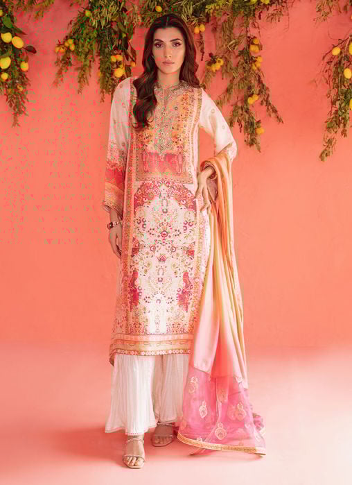 Rumi Charmeuse Saree