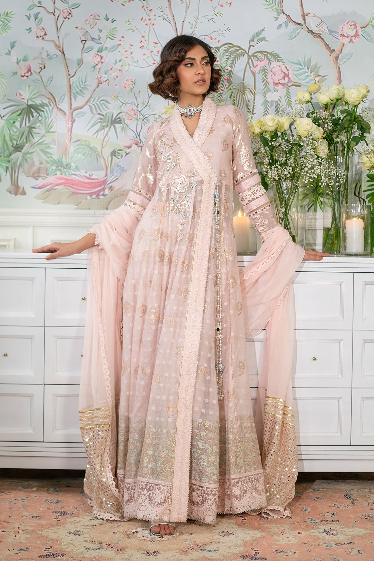 Nadi Blush - Angharka and Dupatta