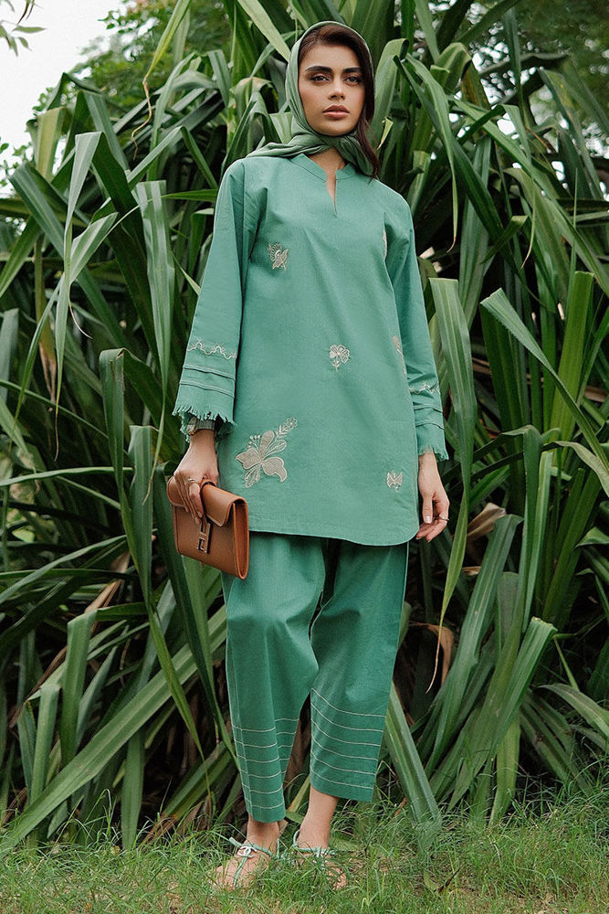 Hampshire with Fine Embroidery | Ansab Jahangir