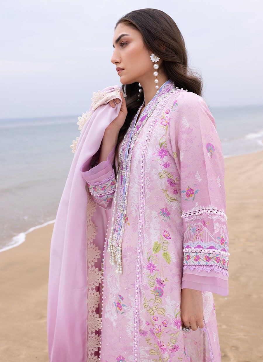 Sydney Blush Shirt And Dupatta