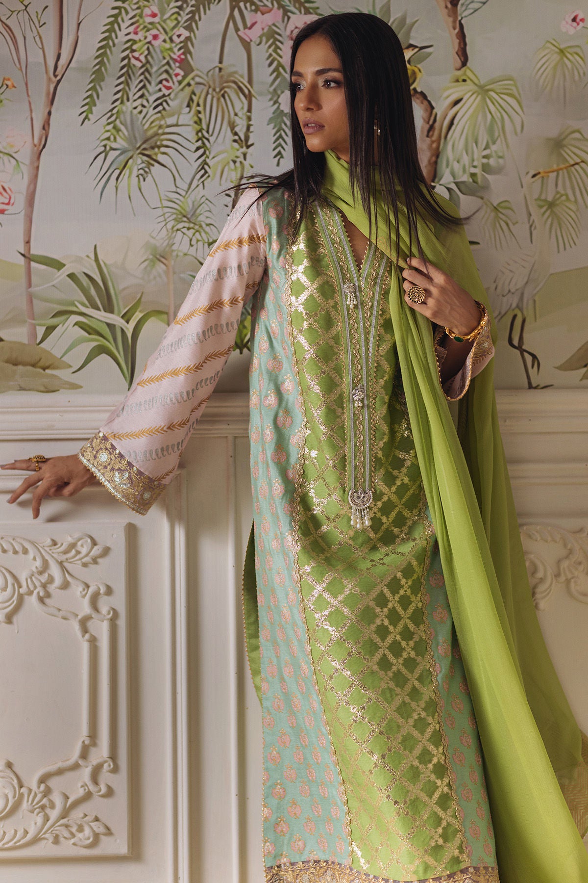 Nishba (Shirt, Pants and Dupatta)