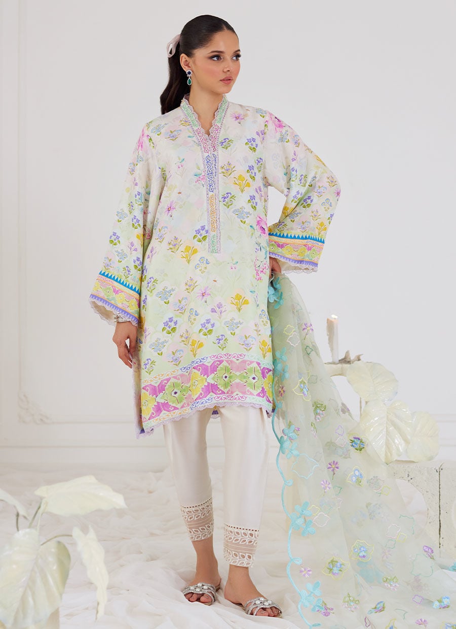 Belen Shirt And Dupatta