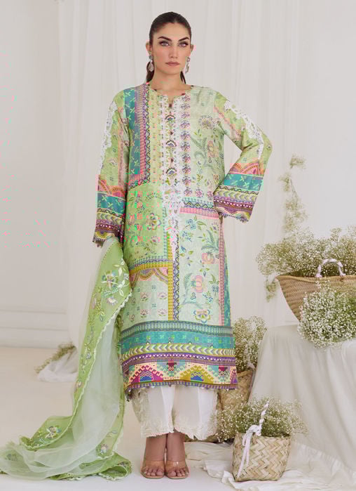 Ramona Shirt With Pre-Draped Dupatta