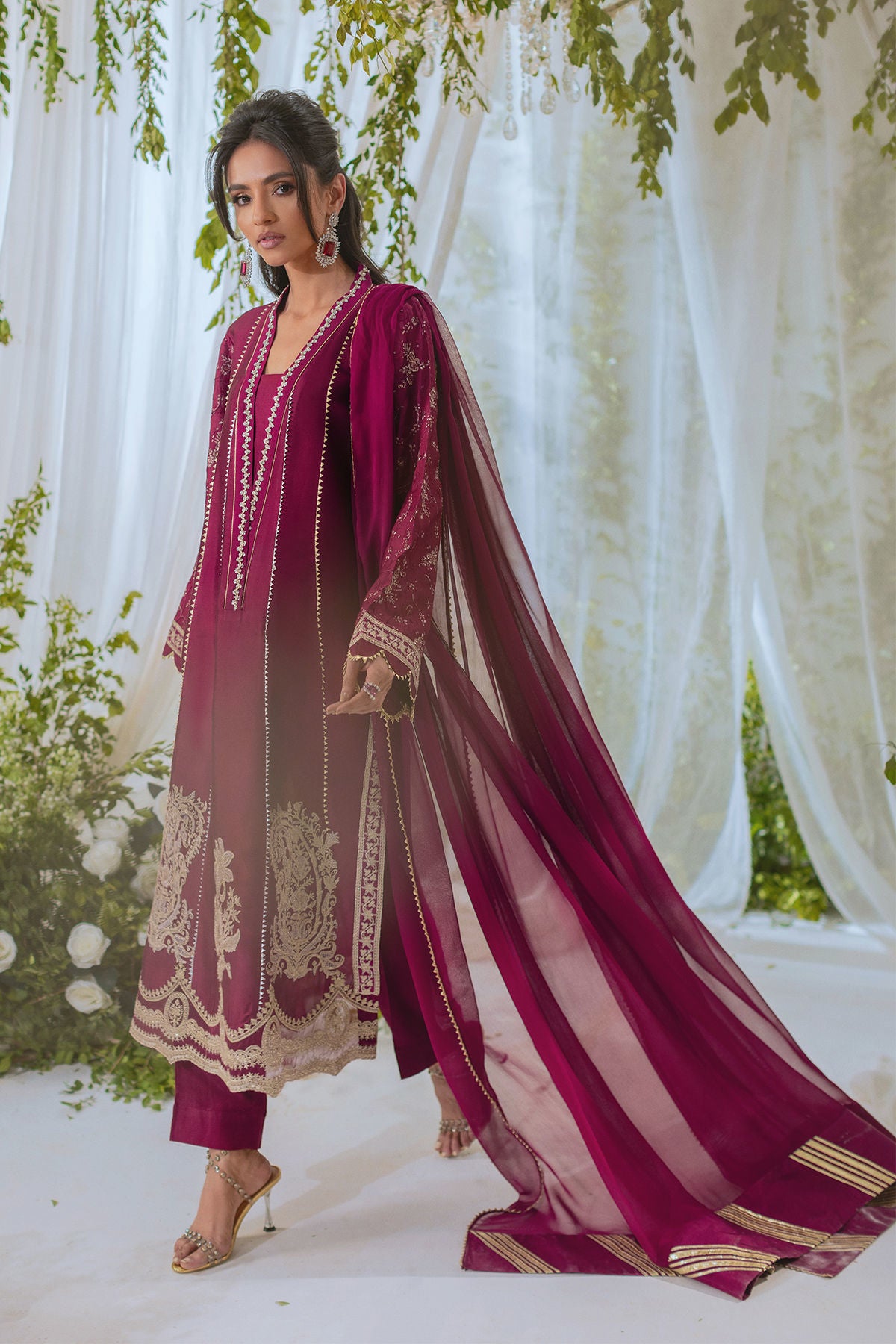 Caleena (Shirt, Pants and Dupatta)