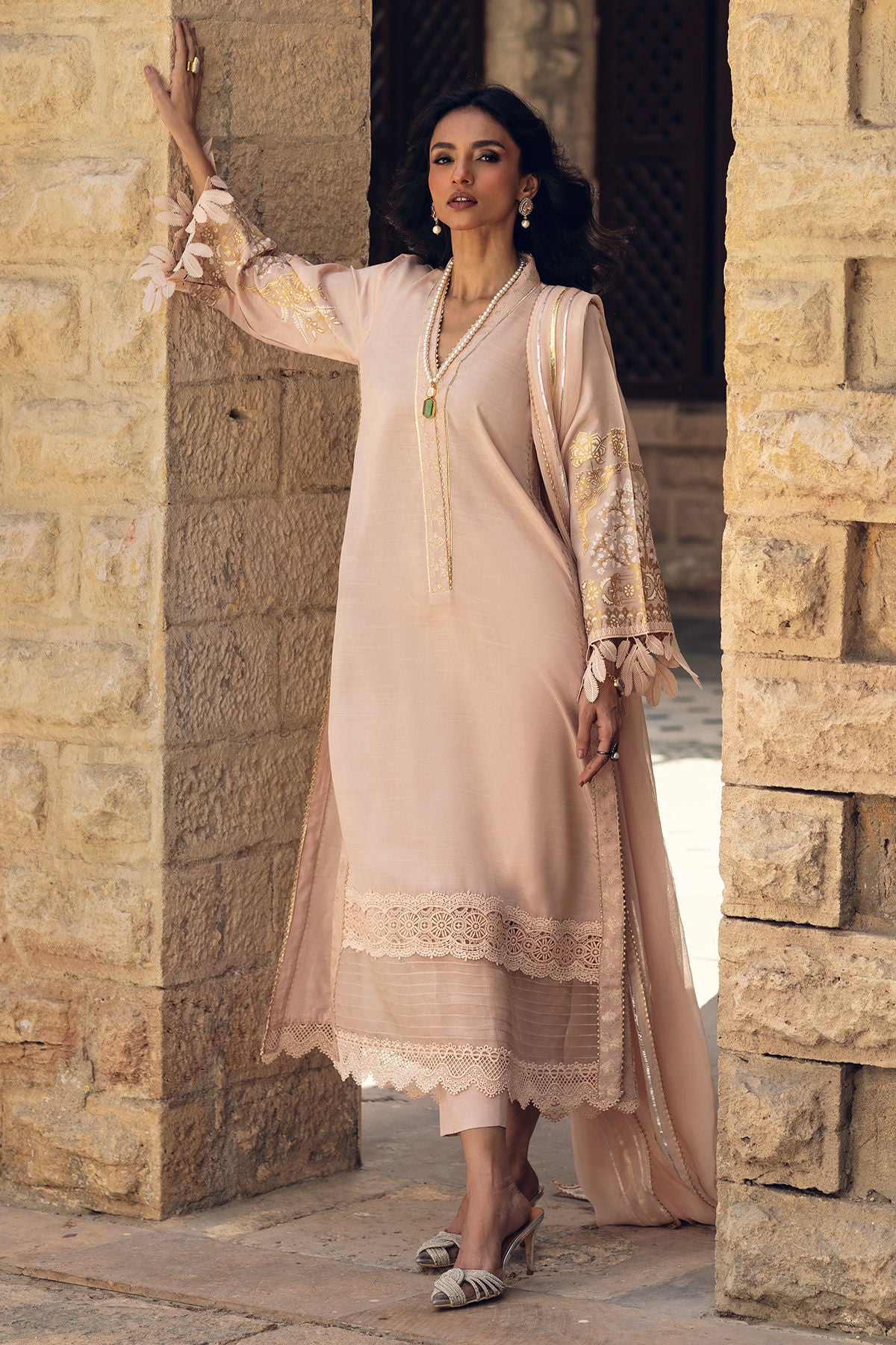 Minha (Shirt, Pants And Dupatta)