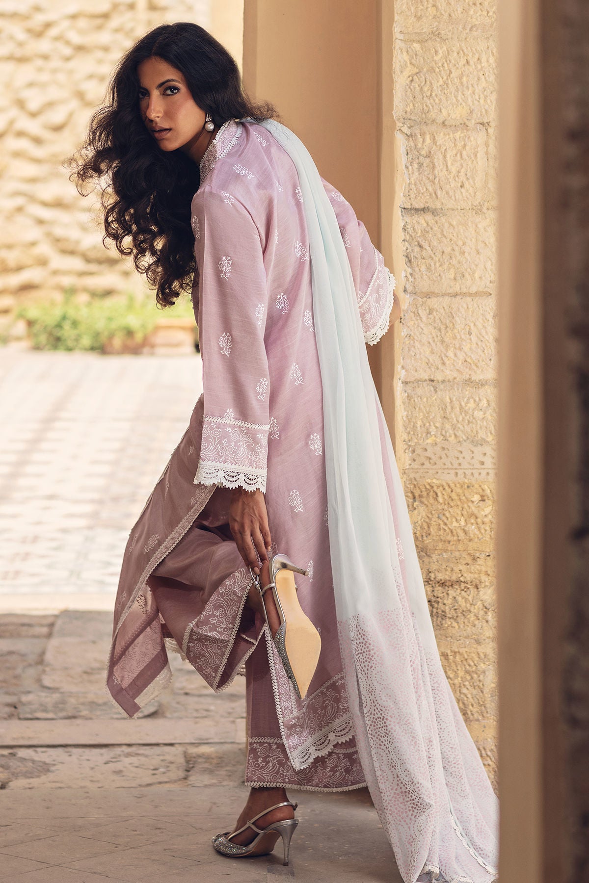 Sumbol (Shirt, Pants And Dupatta)