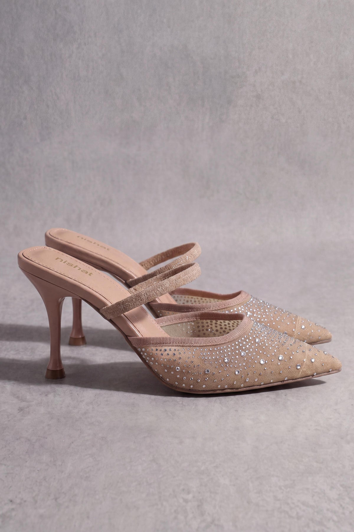 Khaki Pumps Heels-1717322930