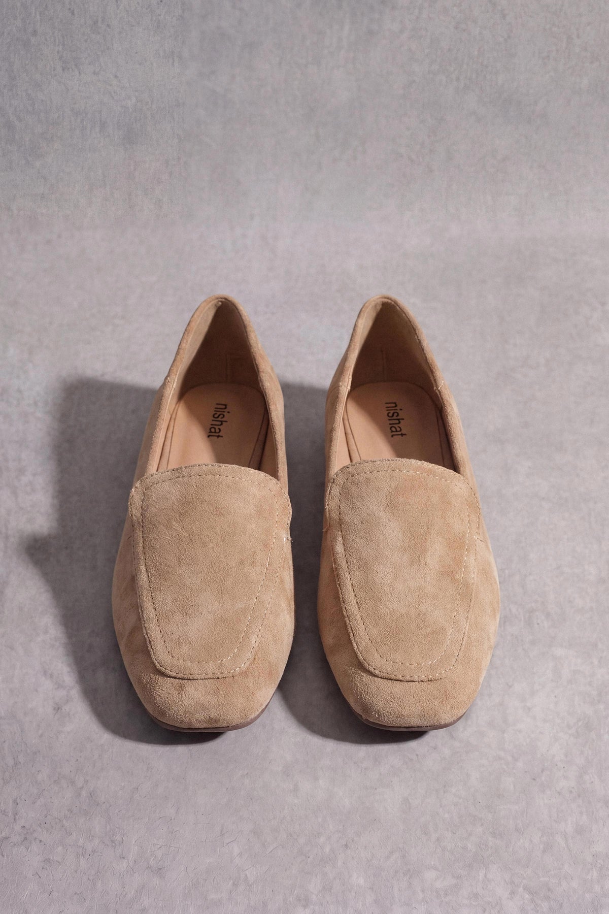 Beige Loafers-1717632918