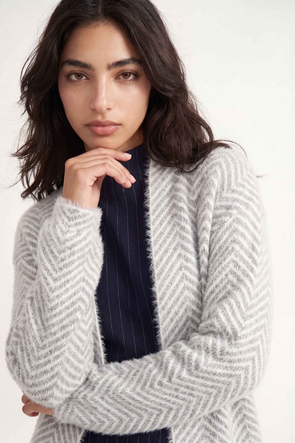 Off White Long Sweater-1719030107