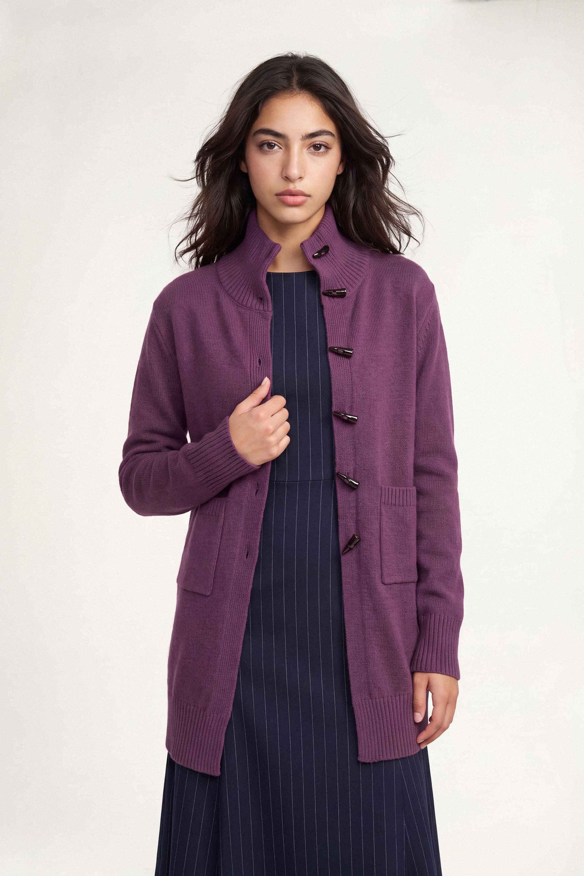 Maroon Long Sweater-1719080122